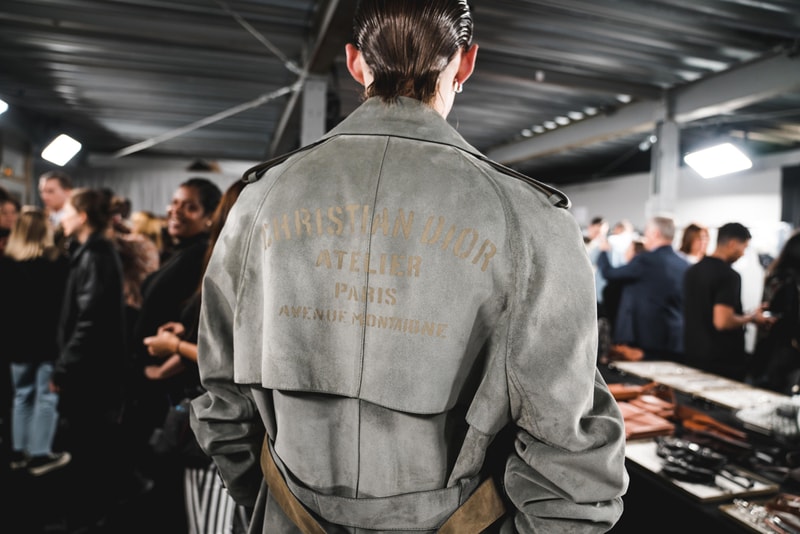 Dior Fall/Winter 2020 Men's Collection Closer Look showroom re see back stage fw20 paris fashion week pfw 
