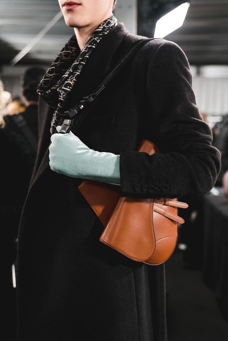 Dior Fall/Winter 2020 Men's Collection Closer Look showroom re see back stage fw20 paris fashion week pfw