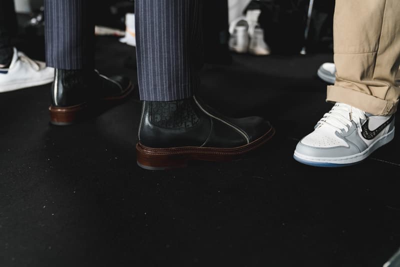 Dior Fall/Winter 2020 Men's Collection Closer Look showroom re see back stage fw20 paris fashion week pfw