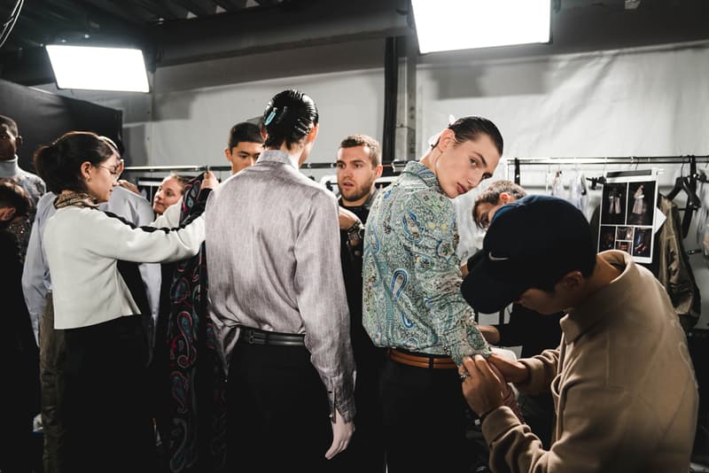 Dior Fall/Winter 2020 Men's Collection Closer Look showroom re see back stage fw20 paris fashion week pfw