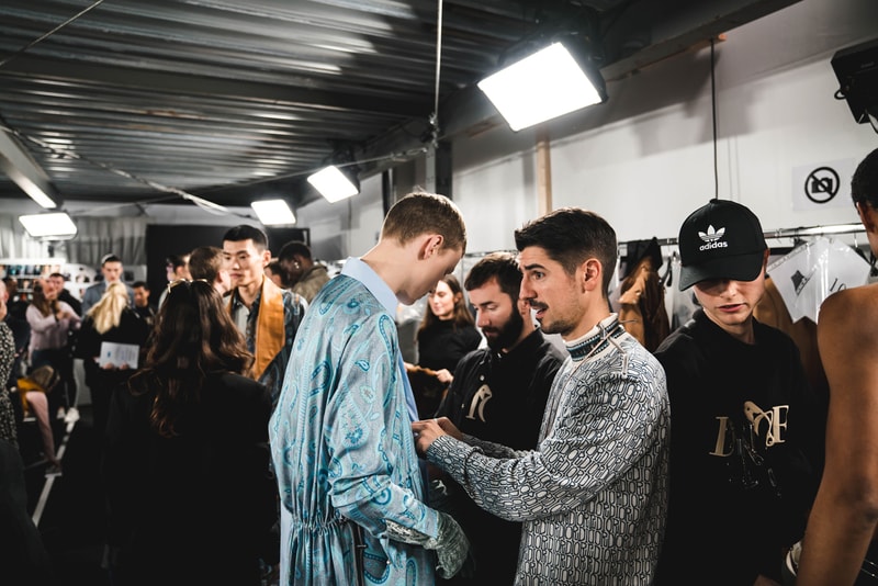 Dior Fall/Winter 2020 Men's Collection Closer Look showroom re see back stage fw20 paris fashion week pfw 