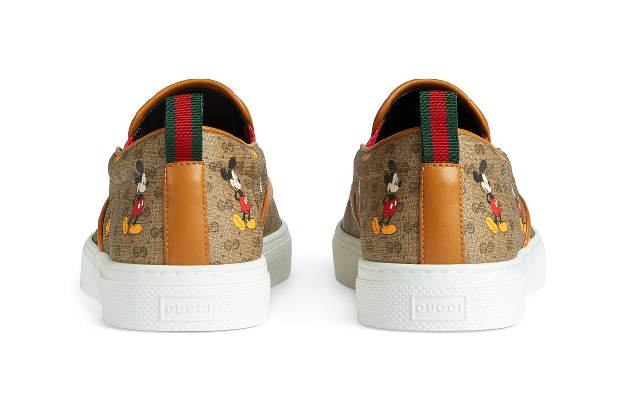 Disney x Gucci Ace Low Mickey Mouse - Ivory