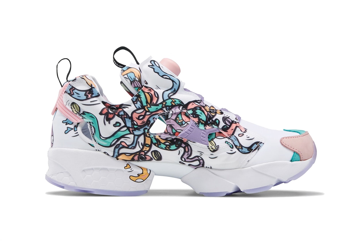 distortedd reebok instapump fury its a womans world FU7743 white light pink black release date info photos price