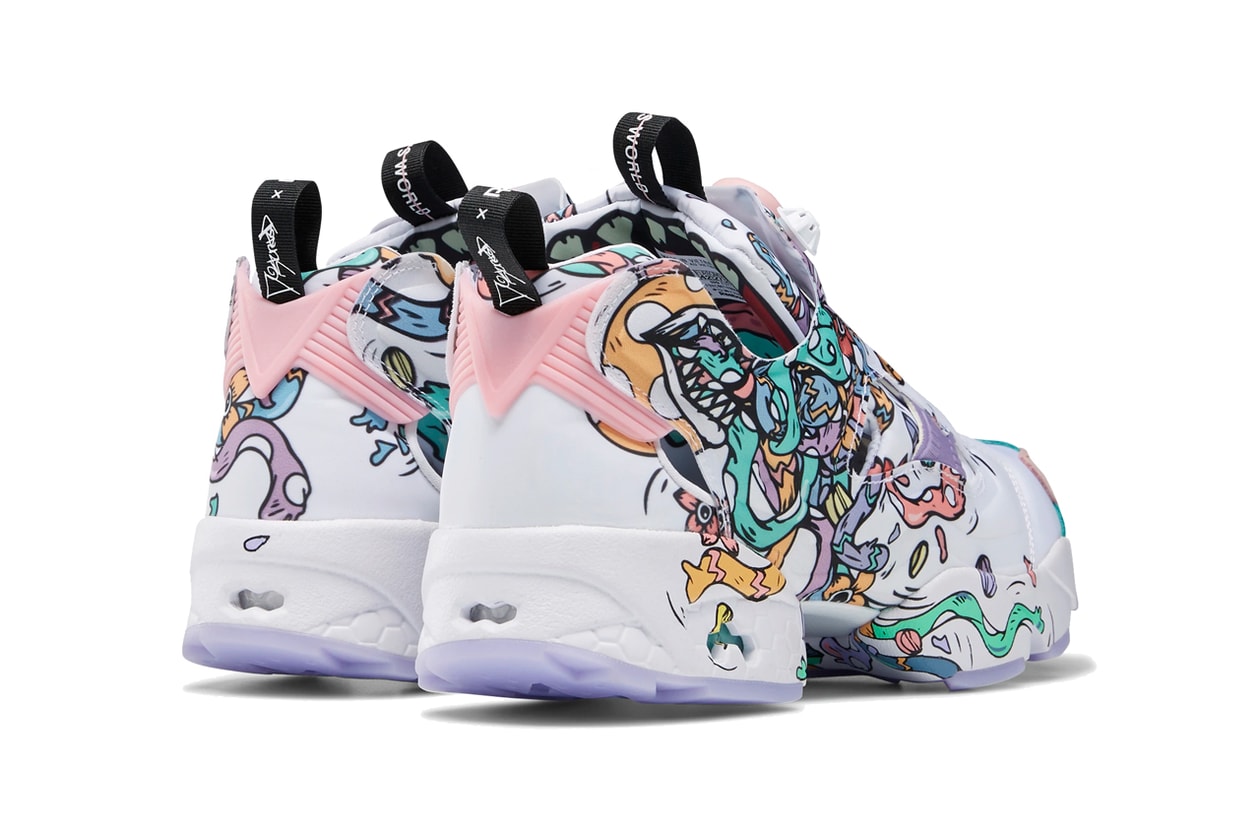 distortedd reebok instapump fury its a womans world FU7743 white light pink black release date info photos price