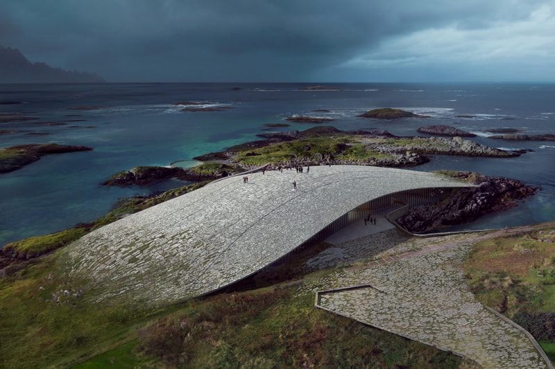 Dorte Mandrup 'The Whale' Exhibition Building Design Andøya Island Norway Andenes