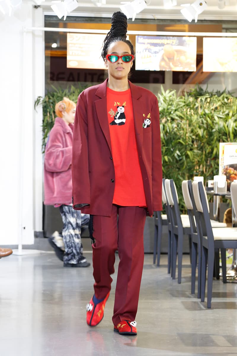 DOUBLET Fall Winter 2020 Runway Collection Paris Fashion Week Men's Release Info Date Look image Full Masayuki Ino