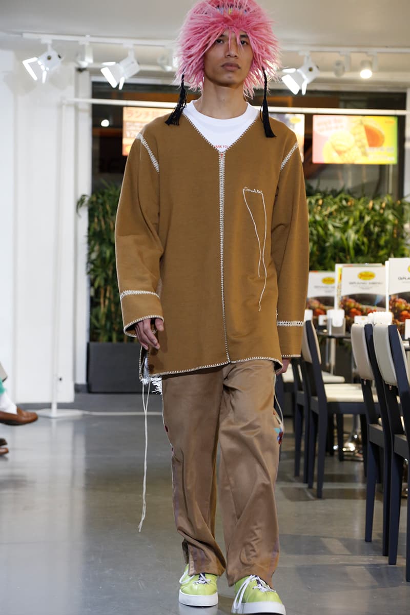 DOUBLET Fall Winter 2020 Runway Collection Paris Fashion Week Men's Release Info Date Look image Full Masayuki Ino