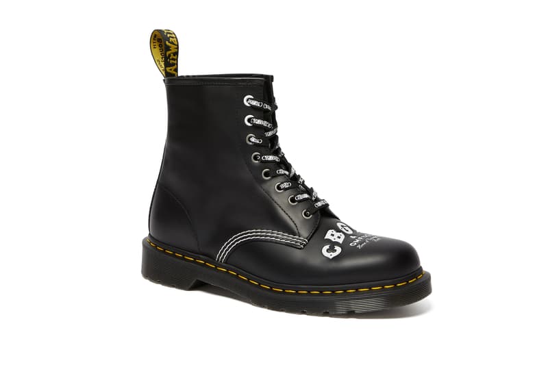CBGB x Dr. Martens 1460 Boot collaborations footwear OMFUG