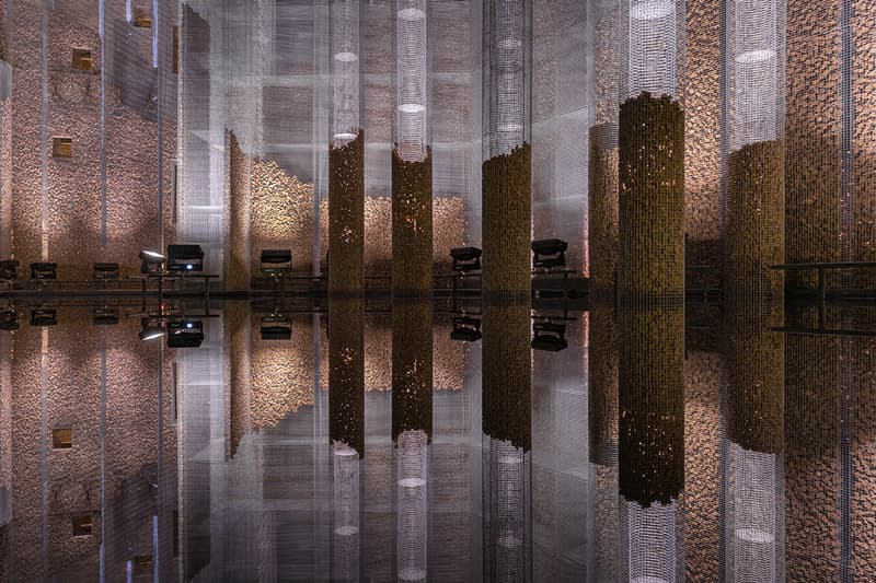 Studio Studio Studio "Gharfa" Installation Pavilion Riyadh Edoardo Tresoldi Designlab Experience Cork Max Magaldi Alberonero Matteo Foschi