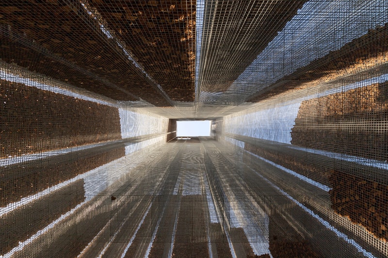 Studio Studio Studio "Gharfa" Installation Pavilion Riyadh Edoardo Tresoldi Designlab Experience Cork Max Magaldi Alberonero Matteo Foschi