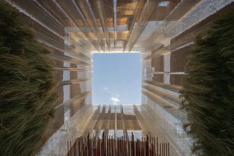 Studio Studio Studio "Gharfa" Installation Pavilion Riyadh Edoardo Tresoldi Designlab Experience Cork Max Magaldi Alberonero Matteo Foschi