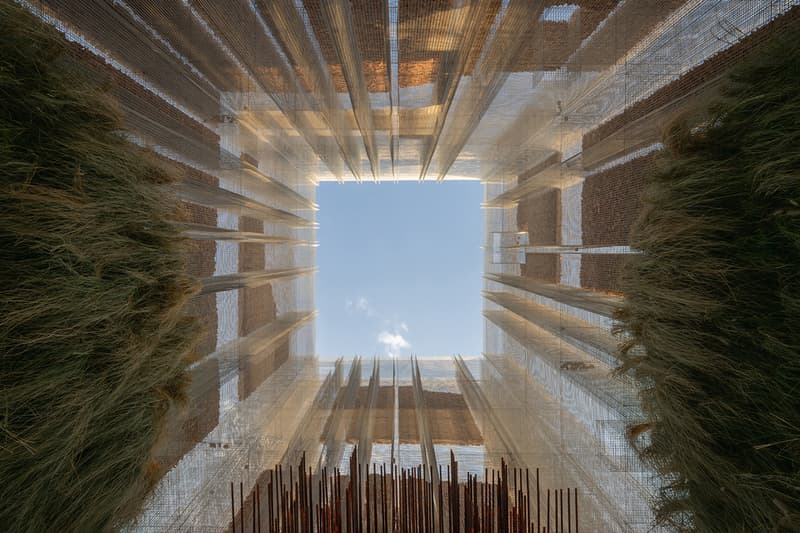 Studio Studio Studio "Gharfa" Installation Pavilion Riyadh Edoardo Tresoldi Designlab Experience Cork Max Magaldi Alberonero Matteo Foschi