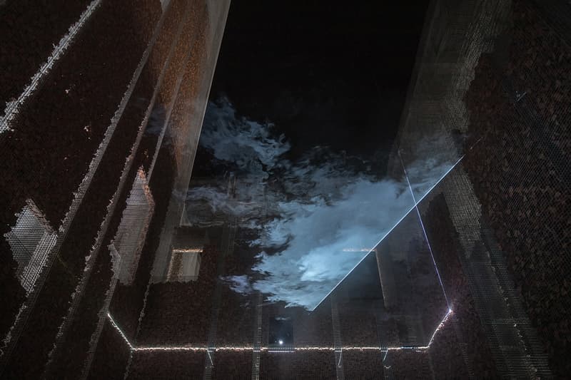 Studio Studio Studio "Gharfa" Installation Pavilion Riyadh Edoardo Tresoldi Designlab Experience Cork Max Magaldi Alberonero Matteo Foschi