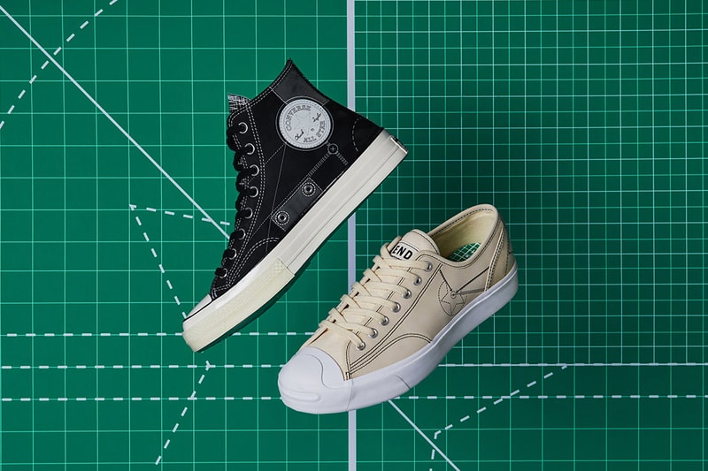 END. clothing converse blueprints pack chuck 70 hi jack purcell release information black white egret natural ivory register February 1 165745c 165746c