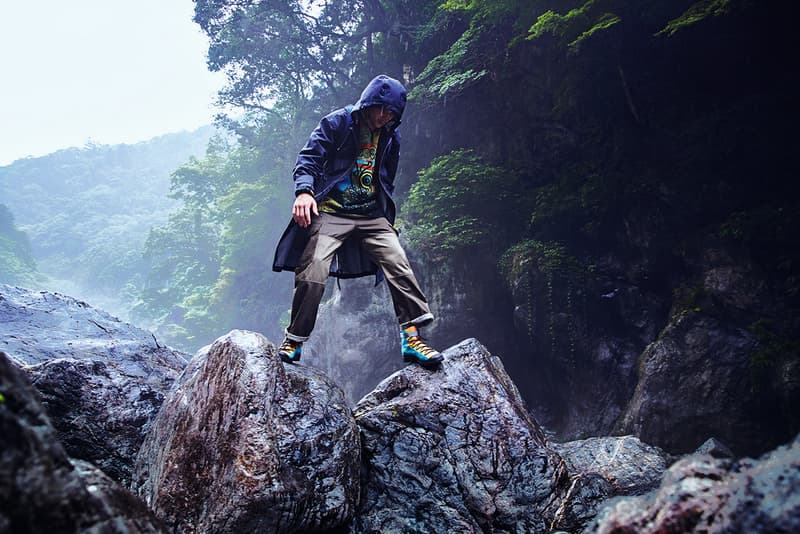 Eye/LOEWE/Nature Spring/Summer 2020 Collection SS20 Lookbook Jonathan Anderson Outdoors Inspiration Gray Sorrenti British actor Josh O’Connor Mount Fuji Japan