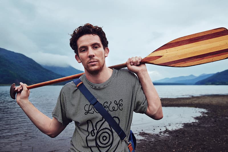 Eye/LOEWE/Nature Spring/Summer 2020 Collection SS20 Lookbook Jonathan Anderson Outdoors Inspiration Gray Sorrenti British actor Josh O’Connor Mount Fuji Japan