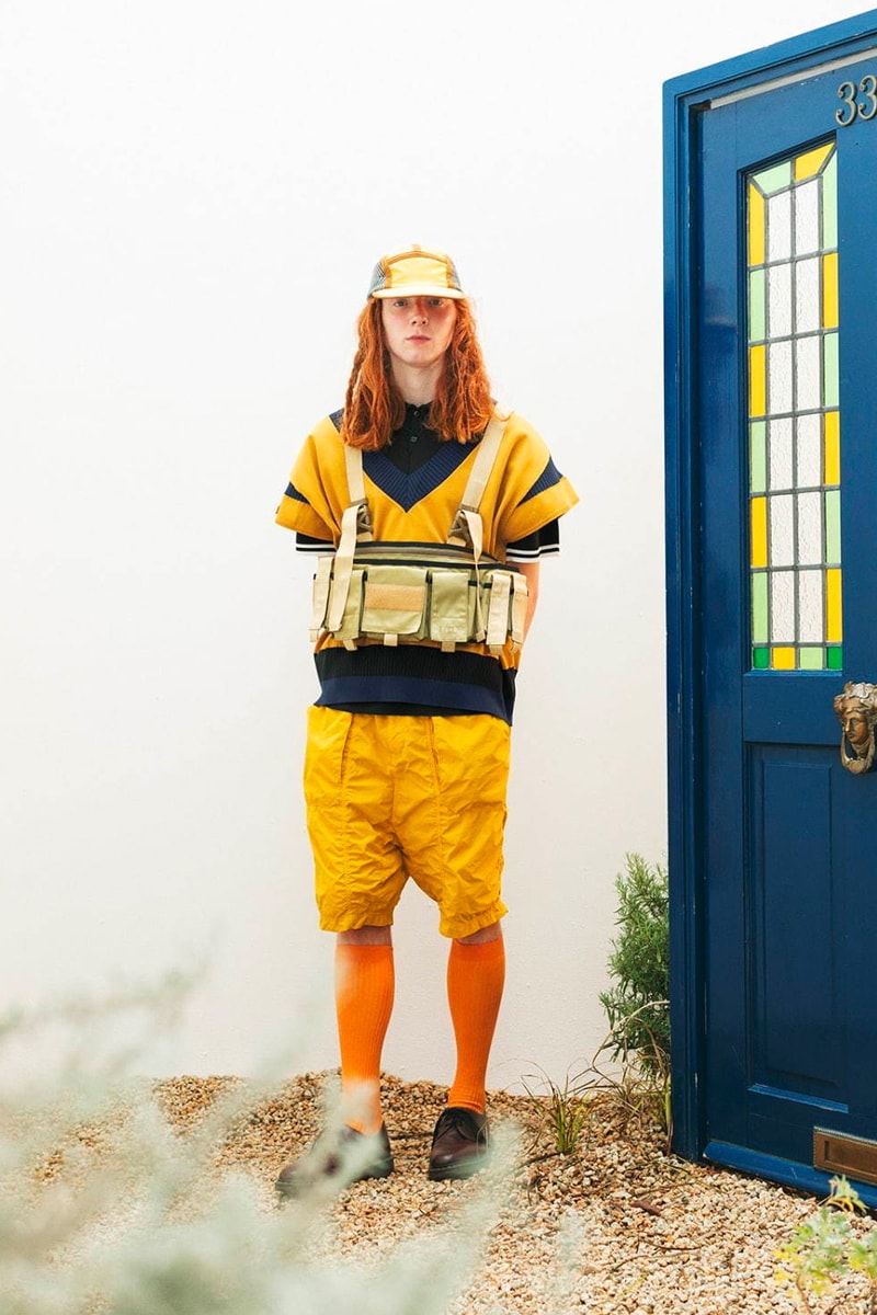 F CE Spring Summer 2020 Lookbook japanese designers collections amazon tokyo Toshifumi Yamane ficture now Asami Yamane coats jackets trench belts bags traditional heritage technical