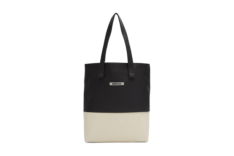 Fear of God ESSENTIALS Drops Quintet of Tonal "Caviar/Bone White" Bags