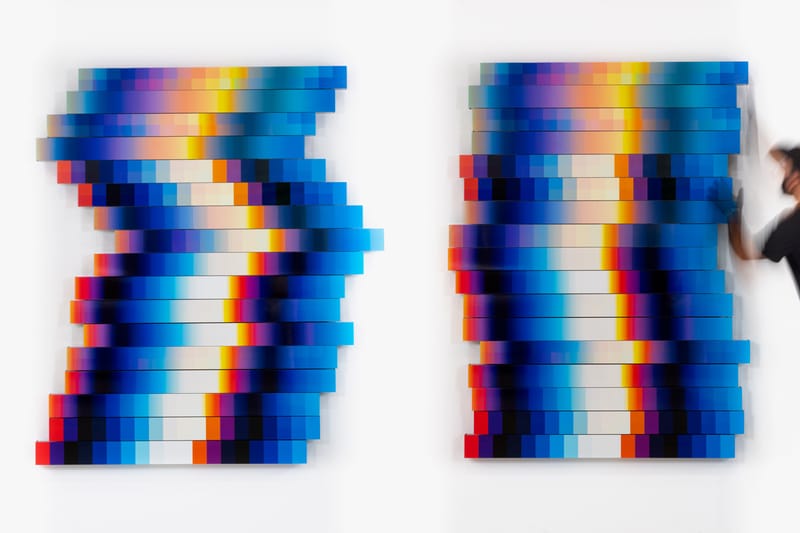 Felipe Pantone Brings Perception-Shifting Artworks to Mexico City's RGR Gallery