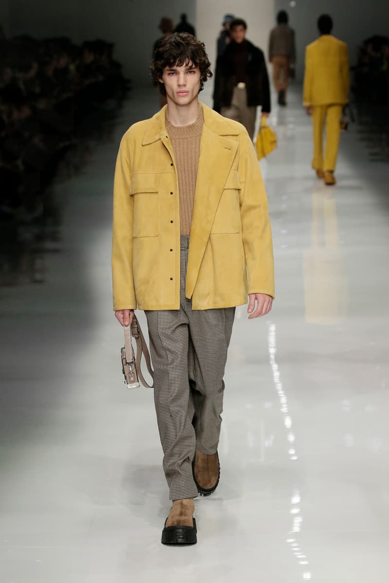 fendi fall winter 2020 mens collection runway show images silvia venturini creative director anrealage collaboration 