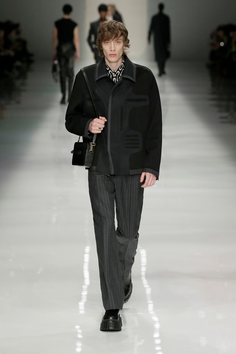 fendi fall winter 2020 mens collection runway show images silvia venturini creative director anrealage collaboration 