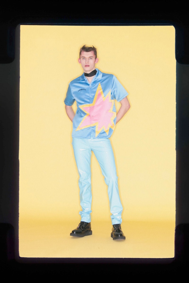 Fiorucci Fall/Winter 2020 Menswear by Daniel W. Fletcher Lookbook Collection Release Information Inaugural Pieces Archive Inspiration Keith Haring Tailoring