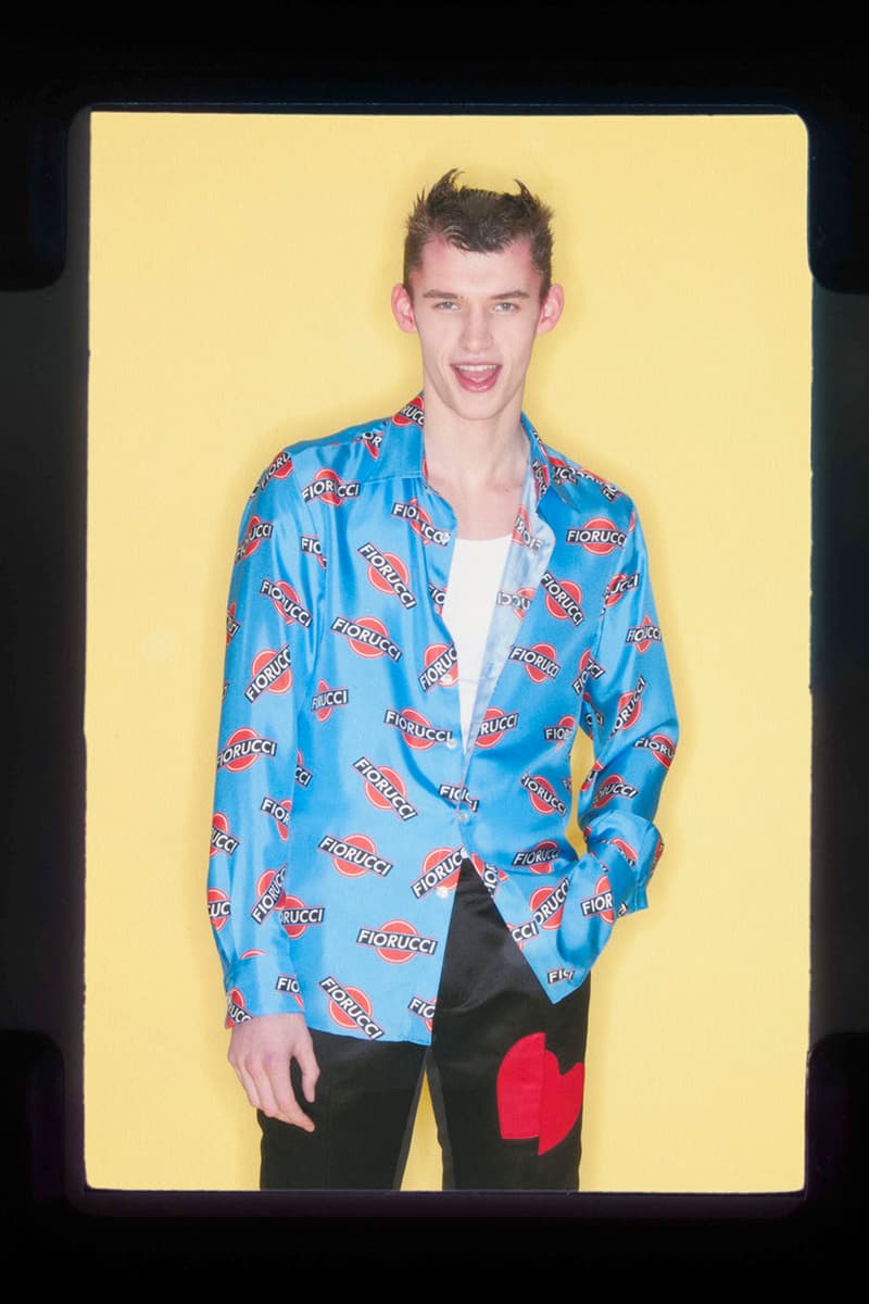 Fiorucci Fall/Winter 2020 Menswear by Daniel W. Fletcher Lookbook Collection Release Information Inaugural Pieces Archive Inspiration Keith Haring Tailoring