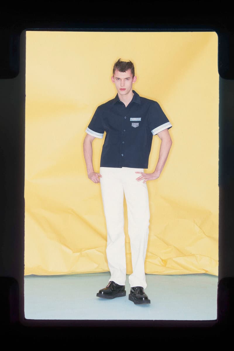 Fiorucci Fall/Winter 2020 Menswear by Daniel W. Fletcher Lookbook Collection Release Information Inaugural Pieces Archive Inspiration Keith Haring Tailoring