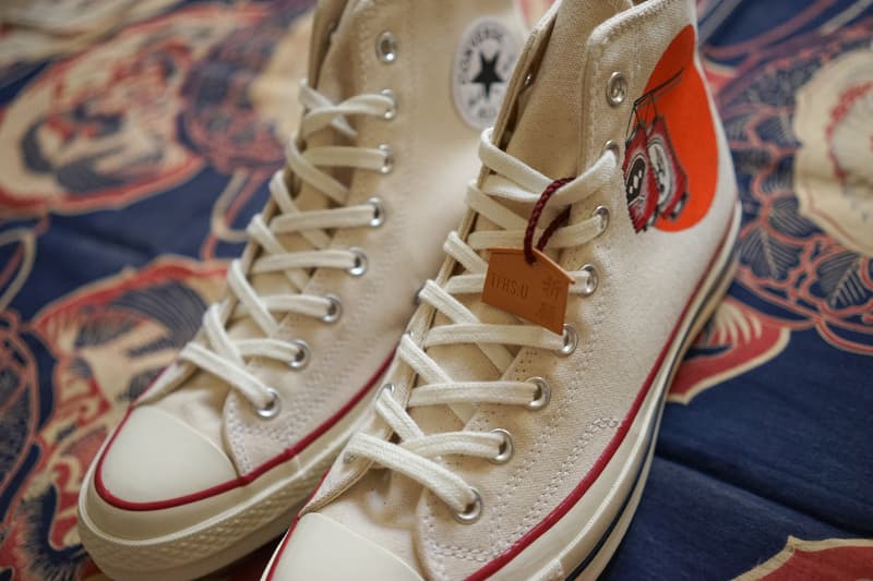 Flying Hawk Studio & Simple Union x Converse chuck taylor all-star 1970 Kaiun Custom sneakers footwear