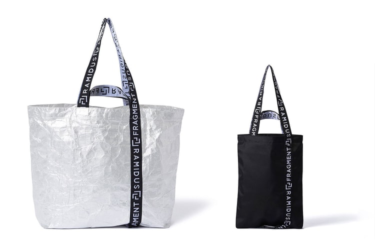 fragment design Upgrades RAMIDUS' Timeless Totes