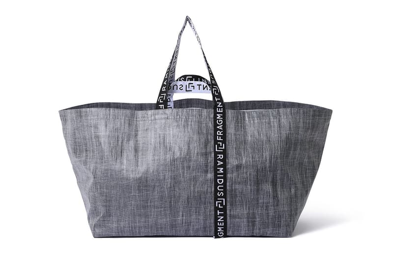 fragment design x RAMIDUS PARCO Collaboration Bags shibuya mall store hiroshi fujiwara tote xl