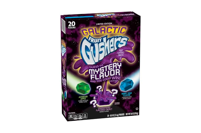 Galactic Fruit Gushers Re-Release Asteroid Apple Berry Star Clusters Mystery Flavour walmart Buy Price info