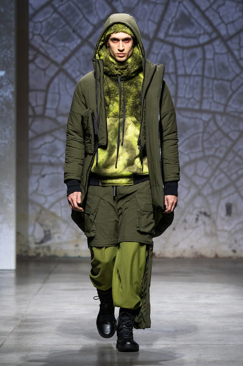 GALL Fall/Winter 2020 "Omnia" Collection Runway Paris Fashion Week Jackets Trousers Jumpsuits Hats Sweatshirts Red Green Blue Puffers Bomber Jackets