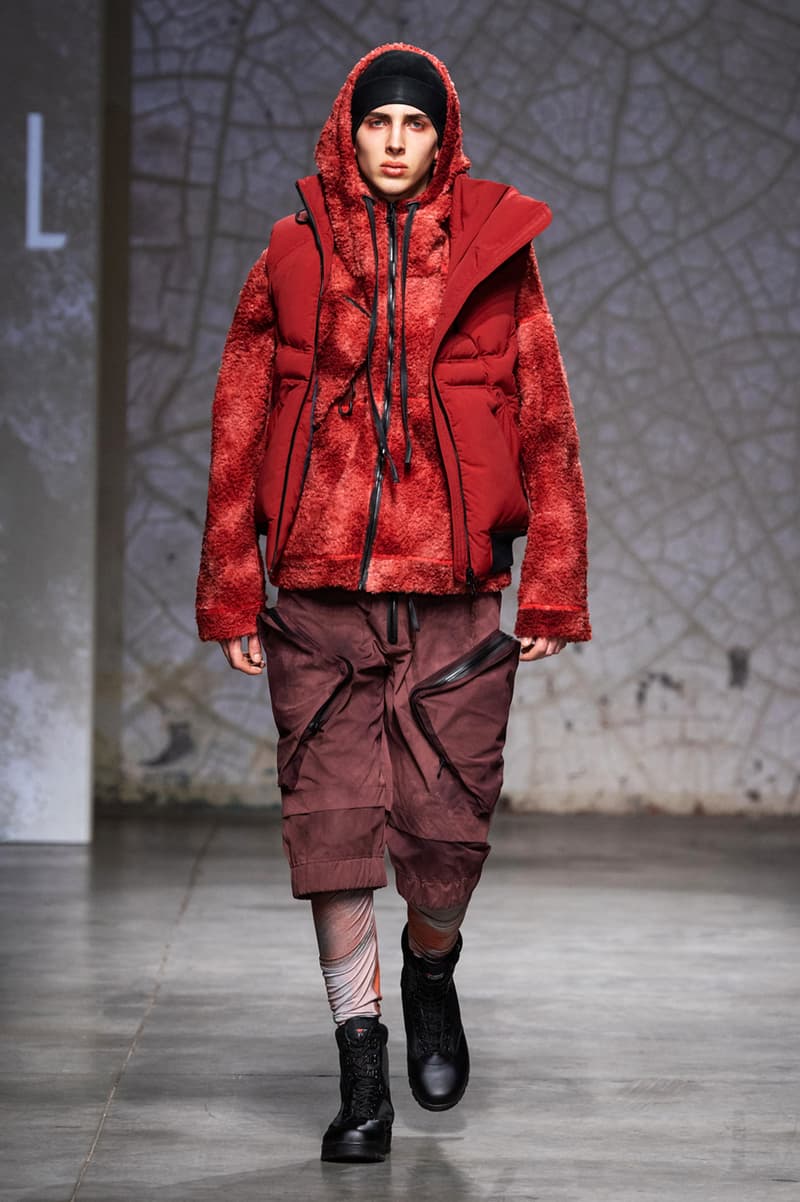 GALL Fall/Winter 2020 "Omnia" Collection Runway Paris Fashion Week Jackets Trousers Jumpsuits Hats Sweatshirts Red Green Blue Puffers Bomber Jackets