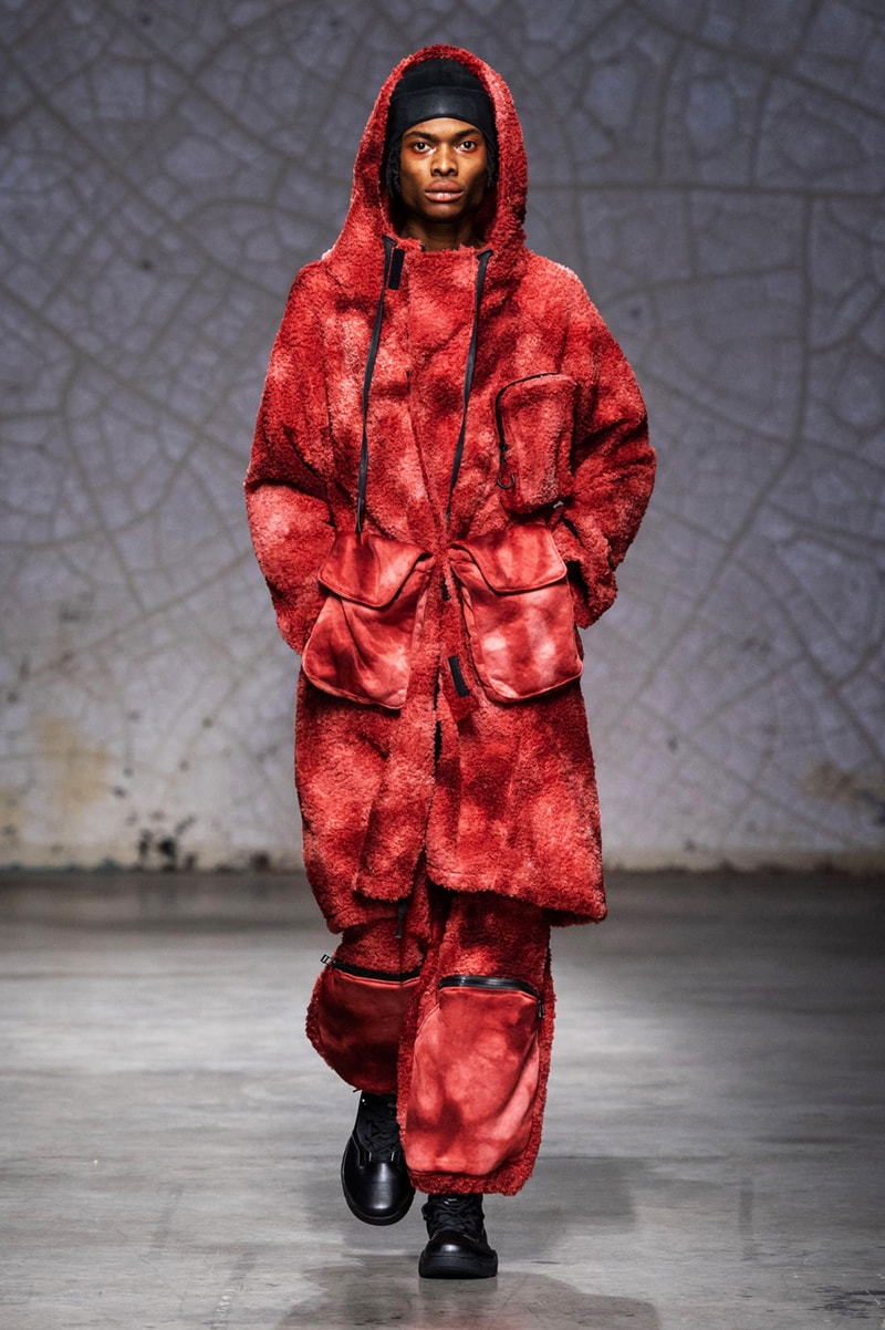 GALL Fall/Winter 2020 "Omnia" Collection Runway Paris Fashion Week Jackets Trousers Jumpsuits Hats Sweatshirts Red Green Blue Puffers Bomber Jackets