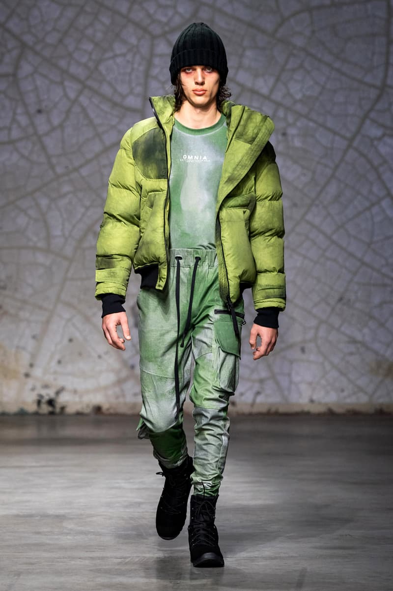 GALL Fall/Winter 2020 "Omnia" Collection Runway Paris Fashion Week Jackets Trousers Jumpsuits Hats Sweatshirts Red Green Blue Puffers Bomber Jackets