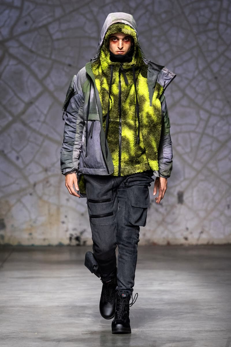 GALL Fall/Winter 2020 "Omnia" Collection Runway Paris Fashion Week Jackets Trousers Jumpsuits Hats Sweatshirts Red Green Blue Puffers Bomber Jackets