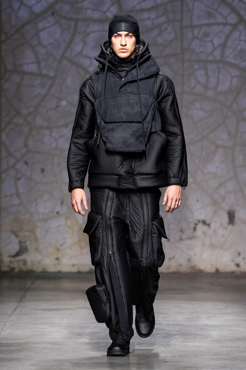 GALL Fall/Winter 2020 "Omnia" Collection Runway Paris Fashion Week Jackets Trousers Jumpsuits Hats Sweatshirts Red Green Blue Puffers Bomber Jackets