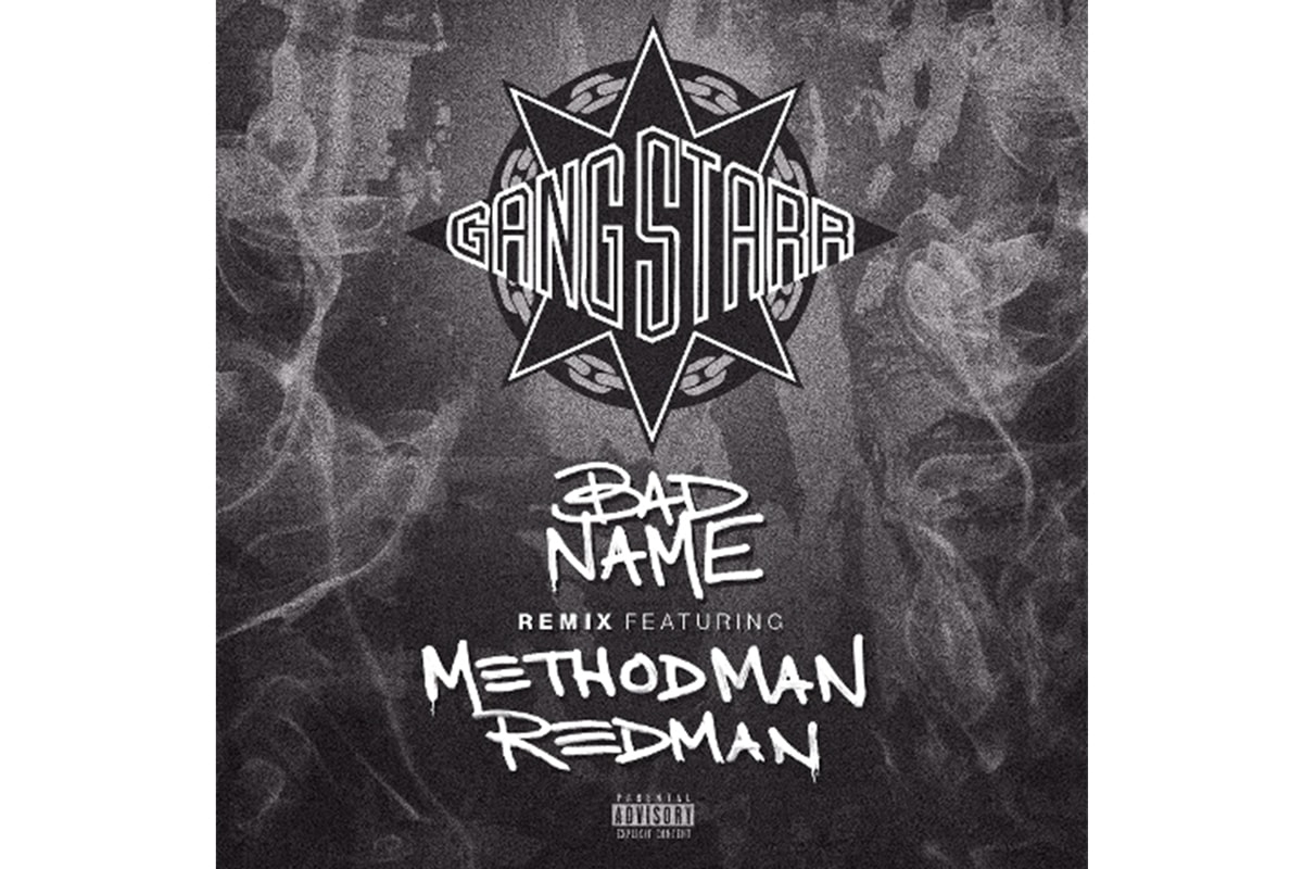 Method Man & Redman Hop on Remix of Gang Starr's "Bad Name" guru dj premiere hip-hop rap golden era one of the best yet listen now apple music spotify 