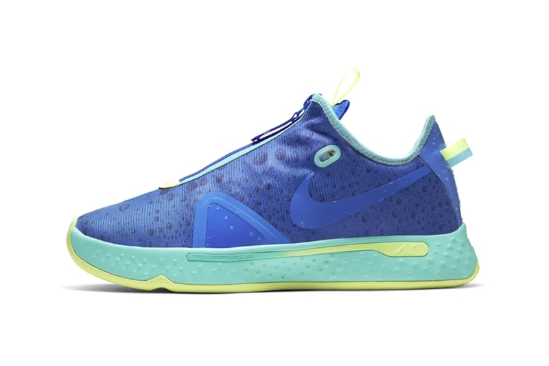 Gatorade Nike PG 4 Gx nba 2K20 GE Official Look Release Info Buy Price Gamer Exclusive Paul George Blue Teal Neon