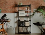 Ghostly International and Floyd Team Up on Blacked-Out Modular Shelving System