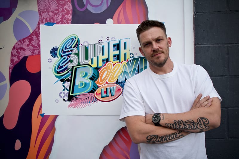NFL & Goldman Global Arts Recruit Tristan Eaton for Super Bowl LIV Collab