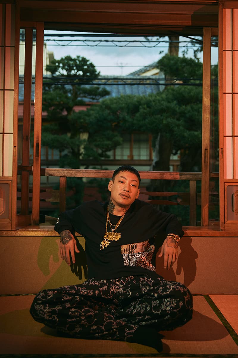 Goodhood FLAGSTUFF Kosuke Kawamura Goodstuff Capsule collection japanese artist launch party live collage event retailer uk british graphic tee sweats accessories tokyo limited edition collaboration january 2020 15 8