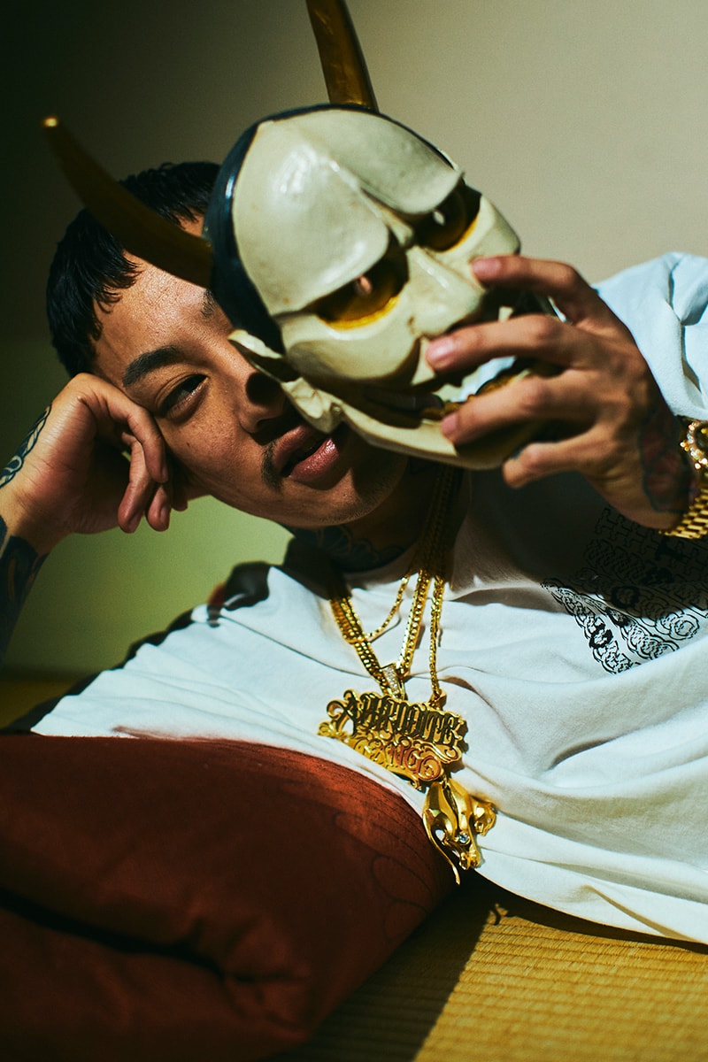 Goodhood FLAGSTUFF Kosuke Kawamura Goodstuff Capsule collection japanese artist launch party live collage event retailer uk british graphic tee sweats accessories tokyo limited edition collaboration january 2020 15 8