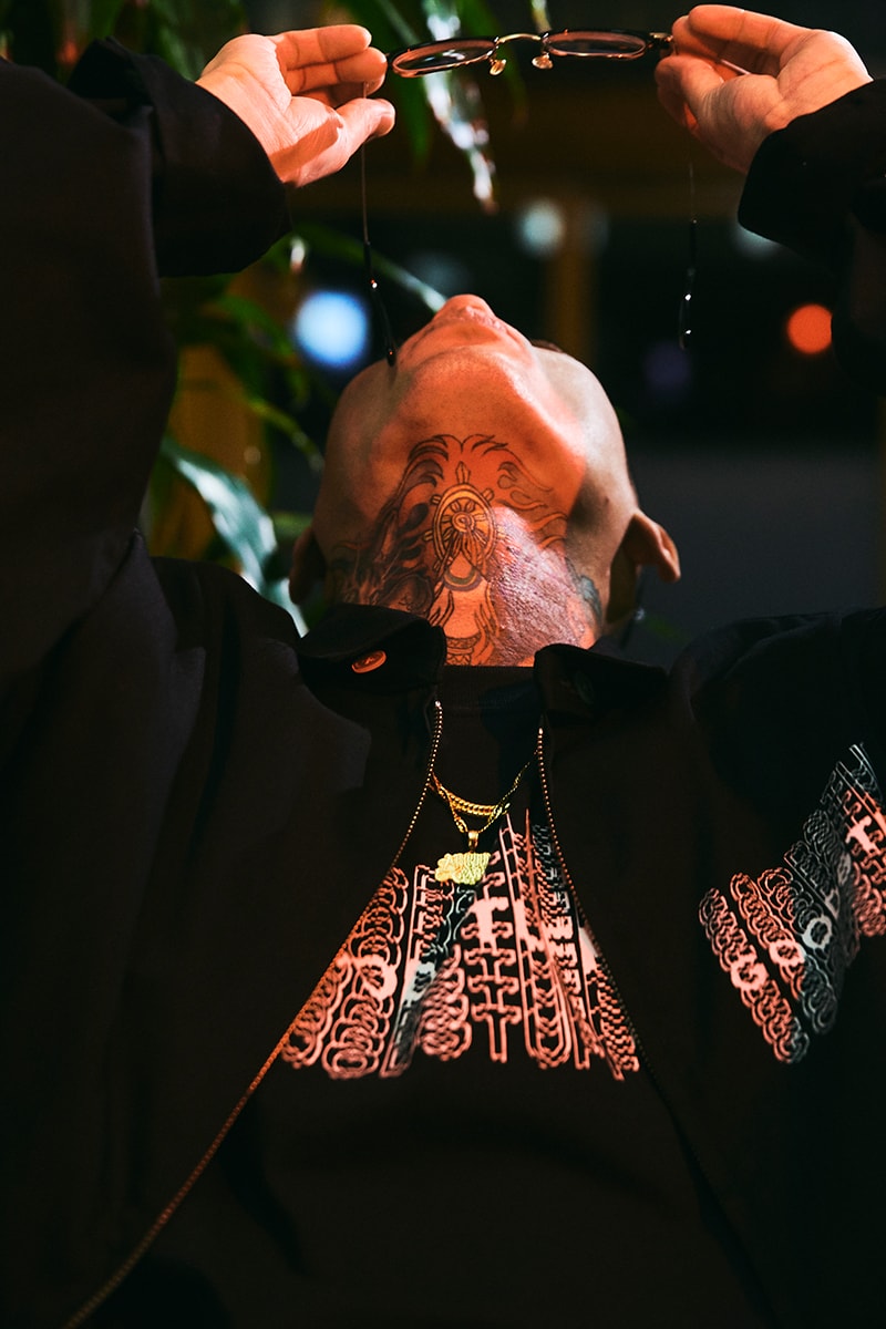 Goodhood FLAGSTUFF Kosuke Kawamura Goodstuff Capsule collection japanese artist launch party live collage event retailer uk british graphic tee sweats accessories tokyo limited edition collaboration january 2020 15 8