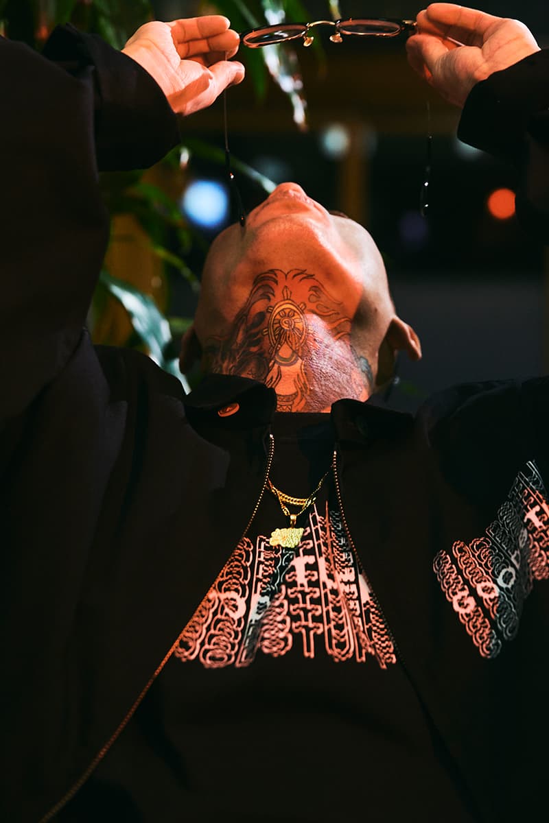 Goodhood FLAGSTUFF Kosuke Kawamura Goodstuff Capsule collection japanese artist launch party live collage event retailer uk british graphic tee sweats accessories tokyo limited edition collaboration january 2020 15 8