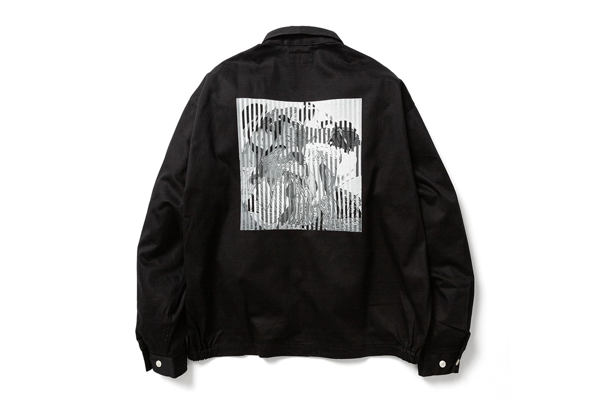 Goodhood FLAGSTUFF Kosuke Kawamura Goodstuff Capsule collection japanese artist launch party live collage event retailer uk british graphic tee sweats accessories tokyo limited edition collaboration january 2020 15 8