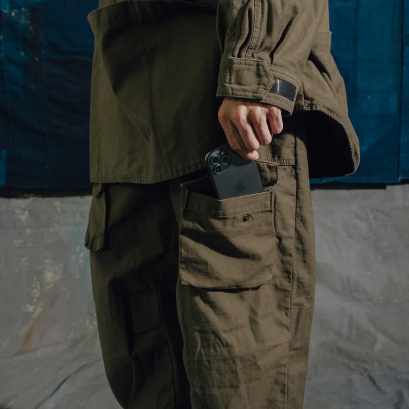 SYNDRO GOOPiMADE Golden Age Capsule collection heritage workwear japanese sashiko indigo dye technical parka coats fall winter 2020 taiwanese brand designer patwork boro