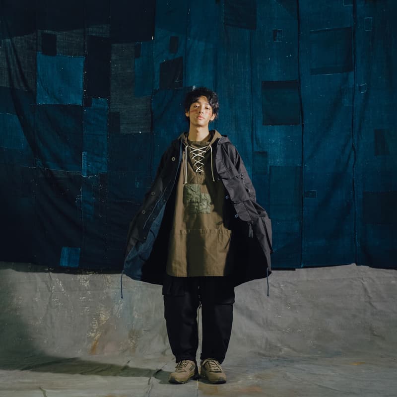 SYNDRO GOOPiMADE Golden Age Capsule collection heritage workwear japanese sashiko indigo dye technical parka coats fall winter 2020 taiwanese brand designer patwork boro