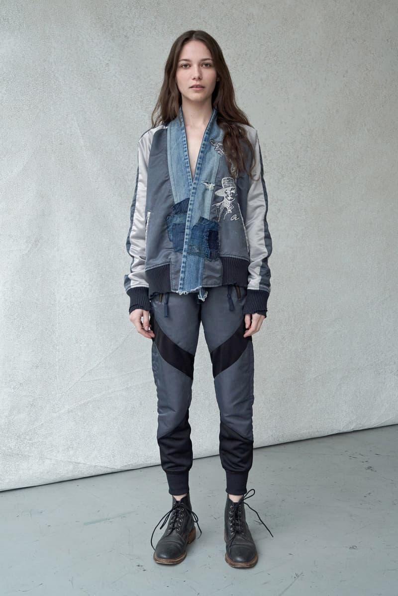 Greg Lauren Fall/Winter 2020 Lookbook Collection SCRAPS SCRAPWORK Jackets Knitwear Trousers Jumpsuits Coats Denim Houndstooth Blankets Tents Shirts Camouflage